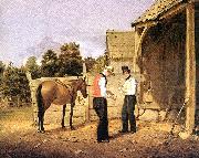 William Sidney Mount horse dealers oil